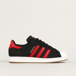Adidas Superstar ADV Black Scarlet